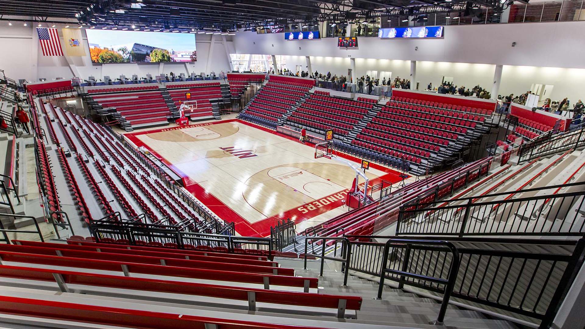 A full arena view of NJIT Wellness and Events Center.